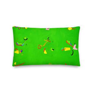 Green 23 Pillow