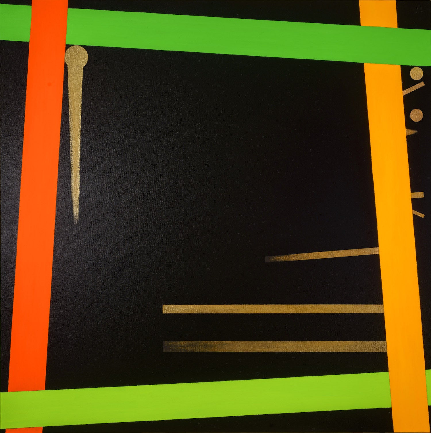 Black Twist 9 - Acrylic Block