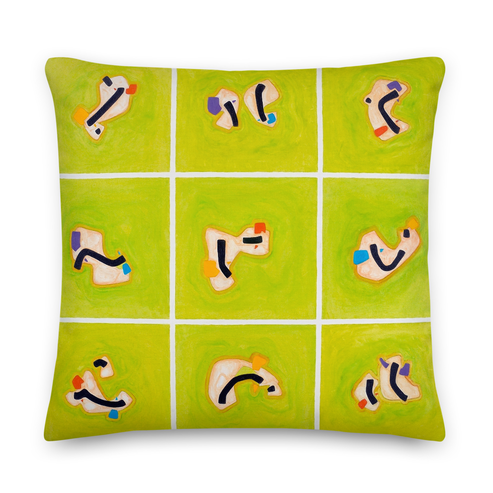 Green Hope Pillow