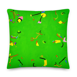 Green 23 Pillow