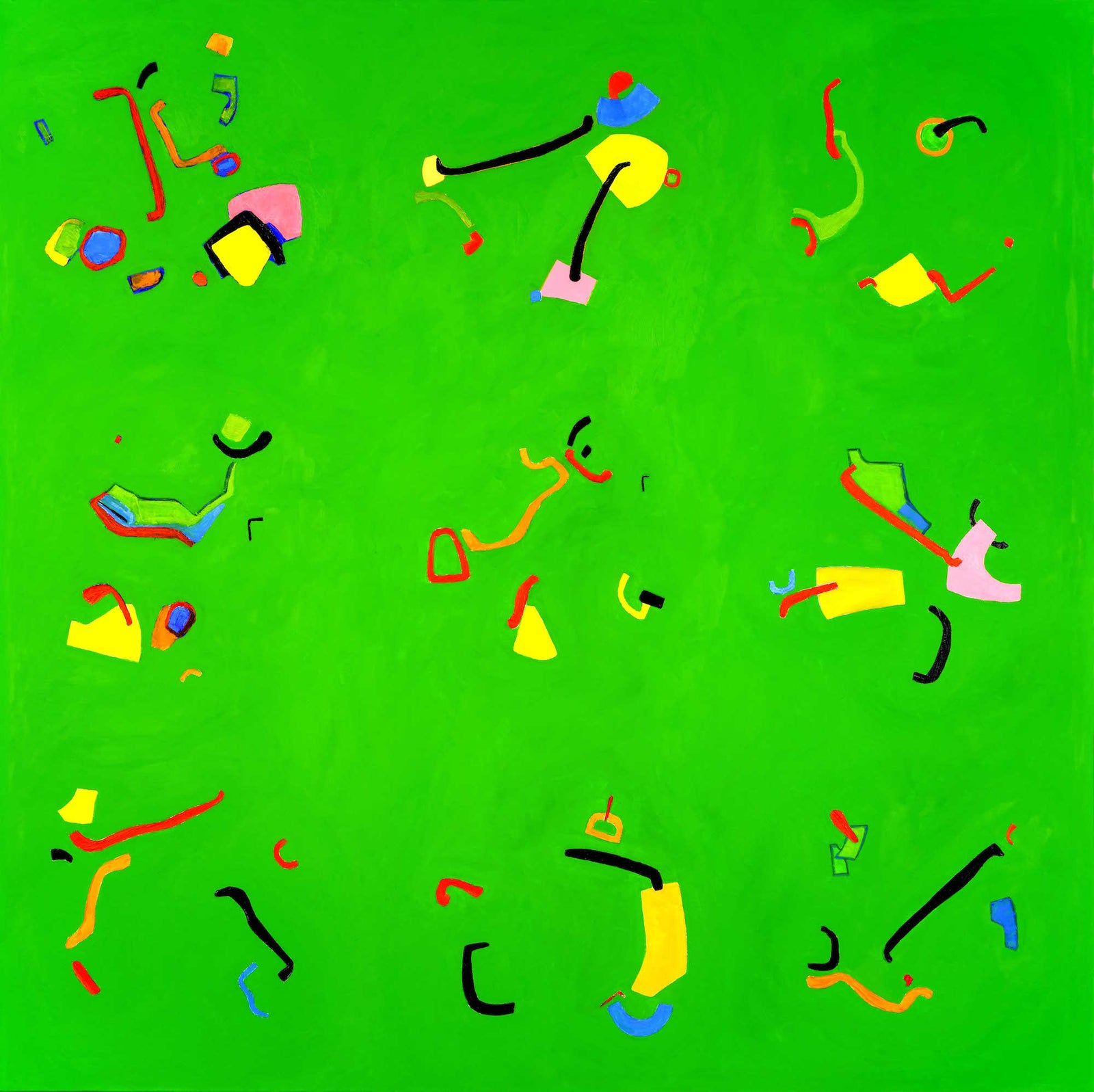 Green 23 - Print Behind Acrylic