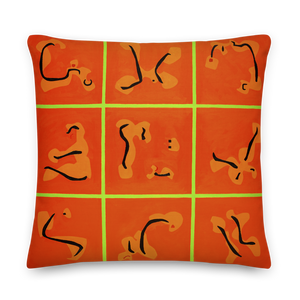 Red 9 Pillow