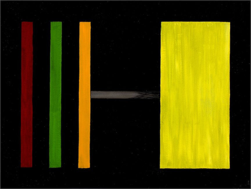 Untitled 1432 - Acrylic Glass Stand