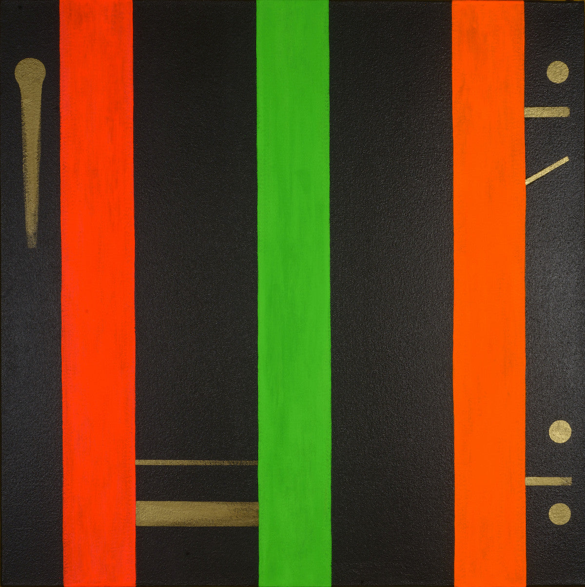 Untitled Black 23 - Print Behind Acrylic