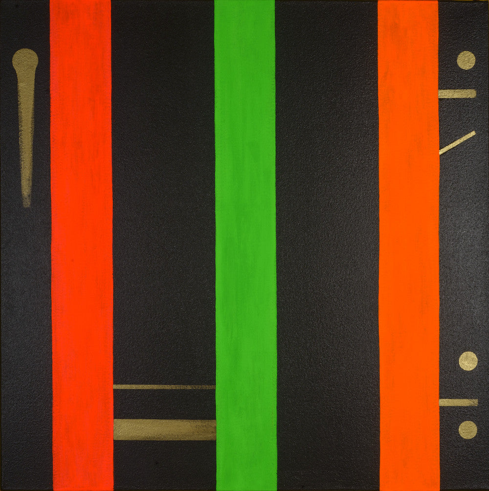 Untitled Black 23 - Acrylic Block