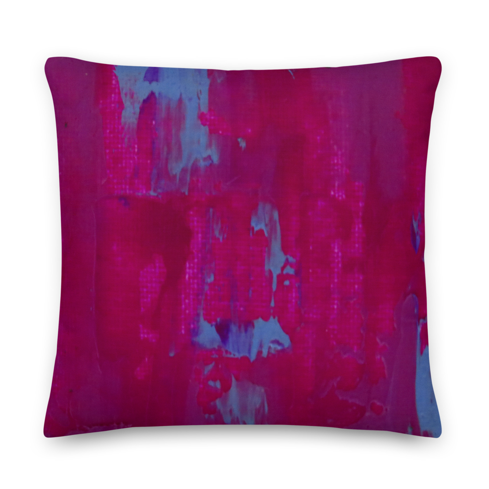 Rainbow Purple Pillow