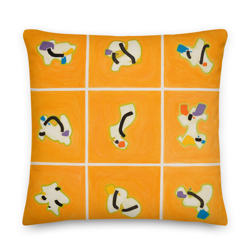 Tropical Orange Pillow