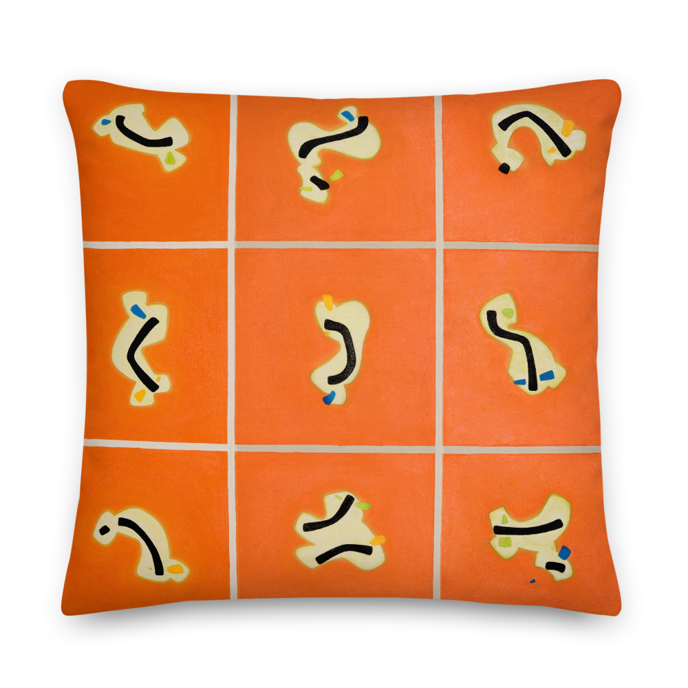 Dark Orange Pillow