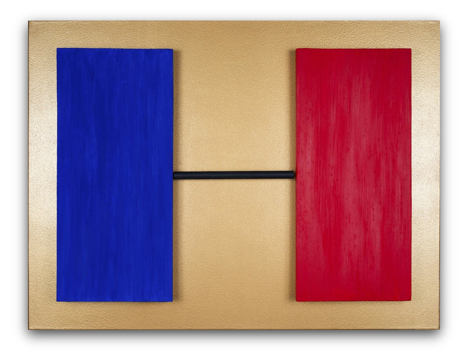 Blue Red - Print Behind Acrylic