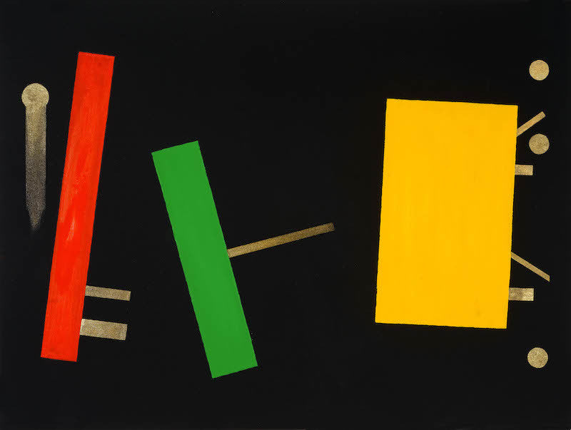 Black Melody 9 - Acrylic Glass Stand