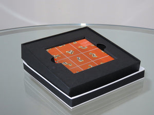 Dark Orange - Acrylic Block