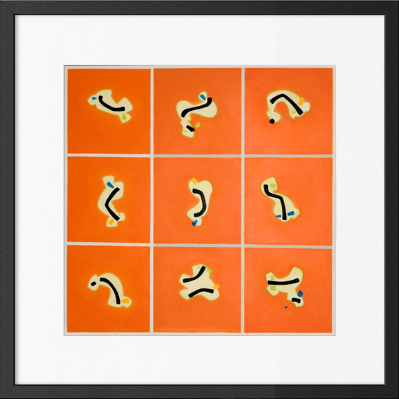 Dark Orange - Giclée Print