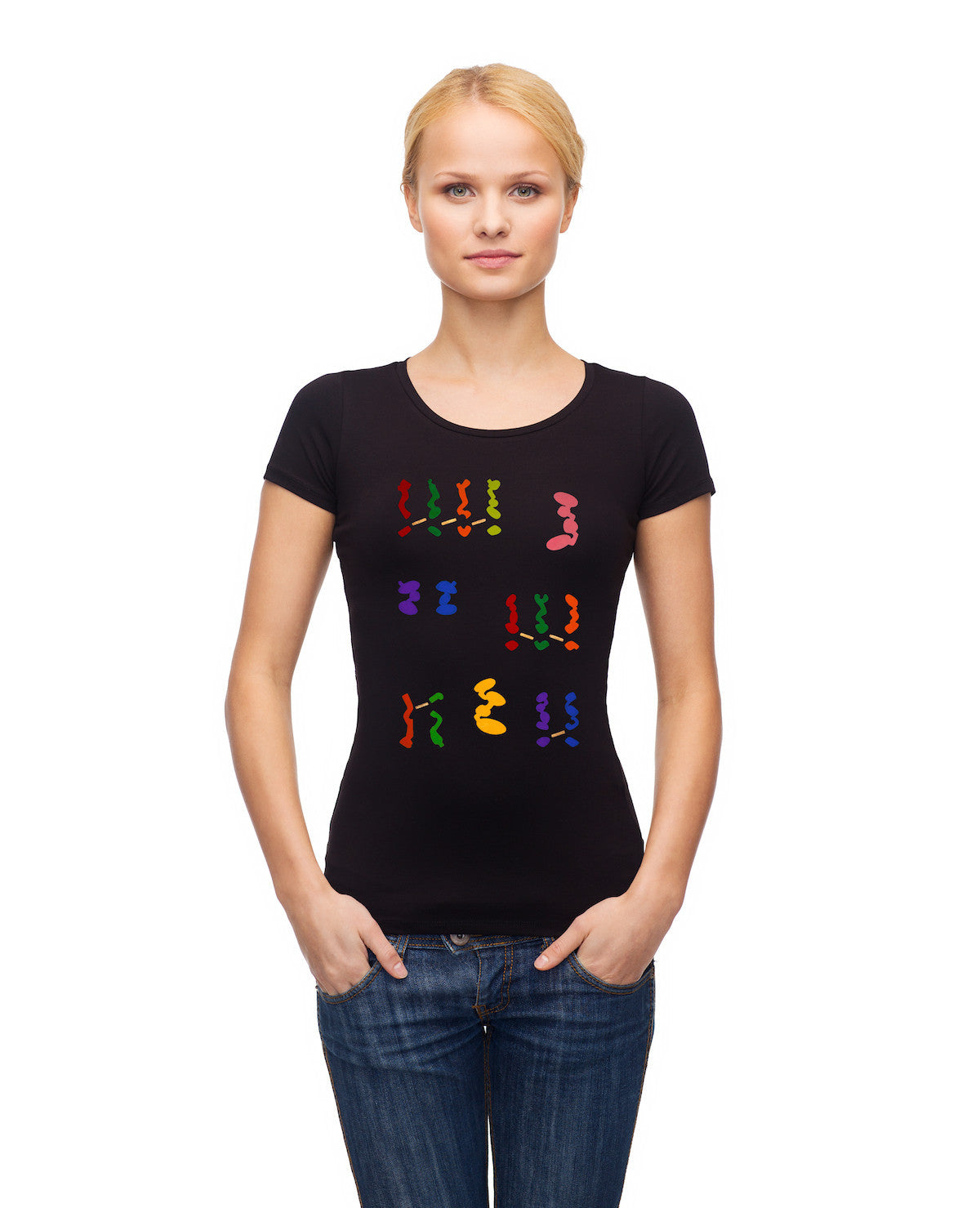 Women's Shapes Bamboo T-Shirt