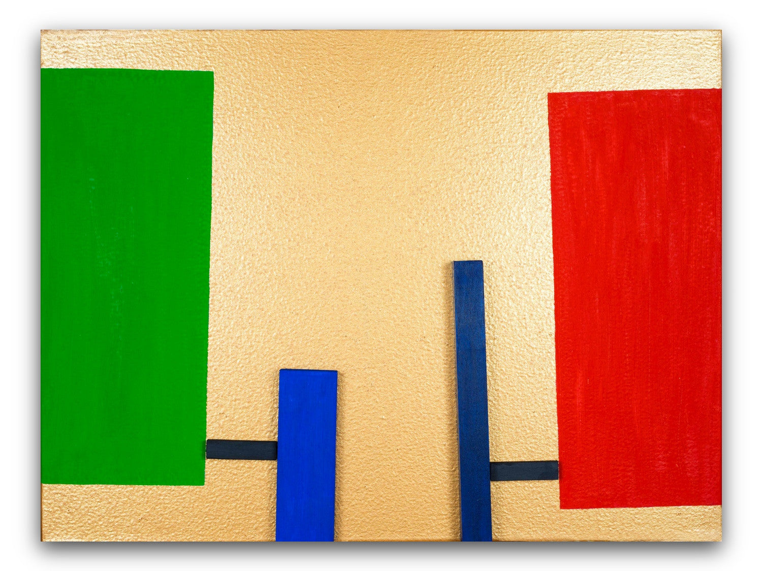 Green Blue Red - Print Behind Acrylic