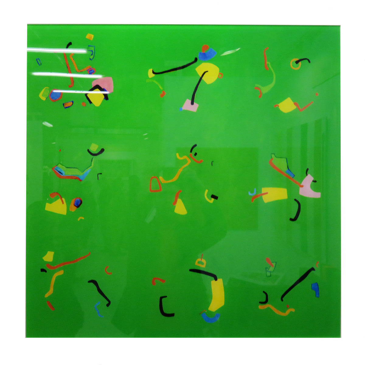 Green 23 - Print Behind Acrylic