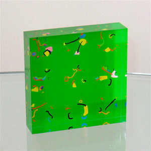 Green 23 - Acrylic Block