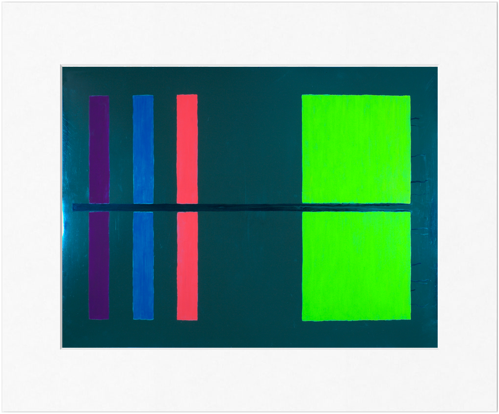 Untitled 5923 /Blue: Metal Series