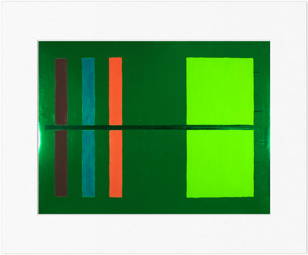 Untitled 5923 /Green: Metal Series