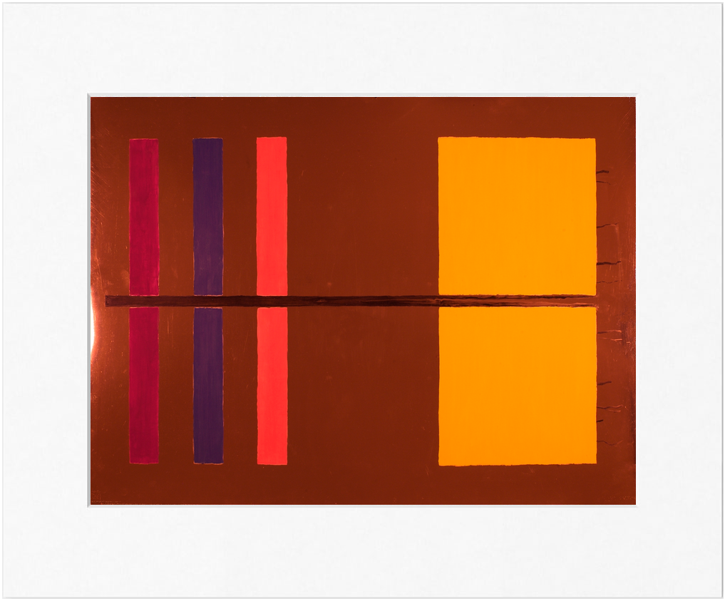 Untitled 5923 /Salmon: Metal Series