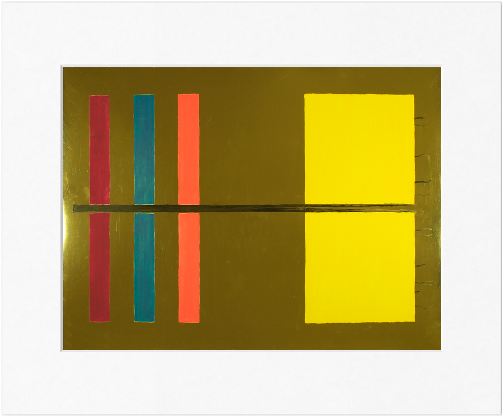 Untitled 5923 /Yellow: Metal Series