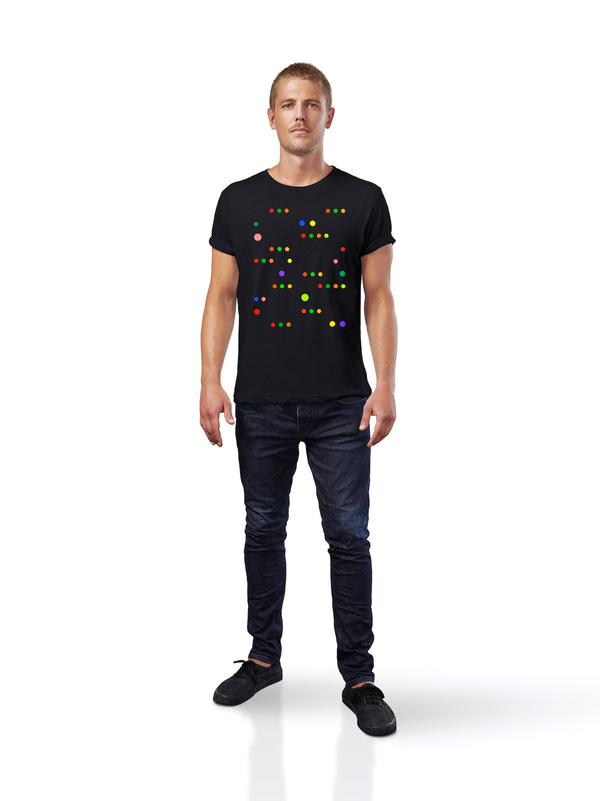 Men's Dots Organic Cotton T-Shirt