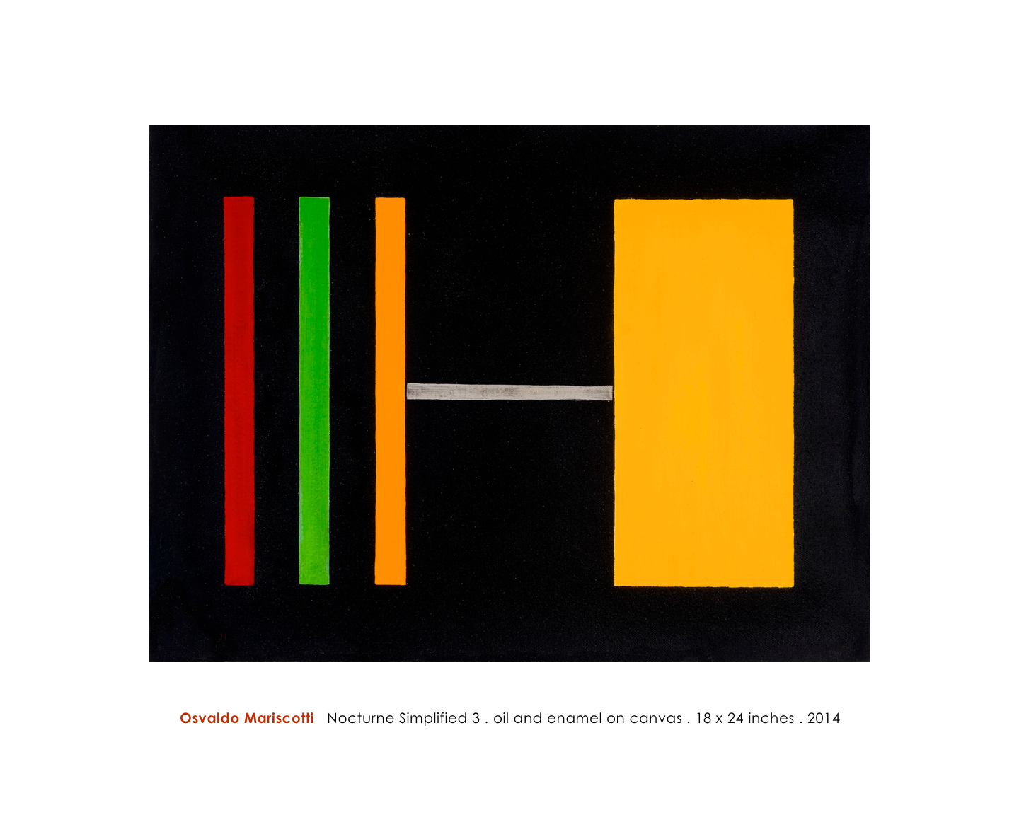 Nocturne Simplified 4, Nocturne Series - Poster