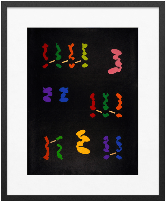 Book of Color II, Page #1 - Giclée Print