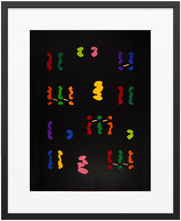 Book of Color II, Page #3 - Giclée Print