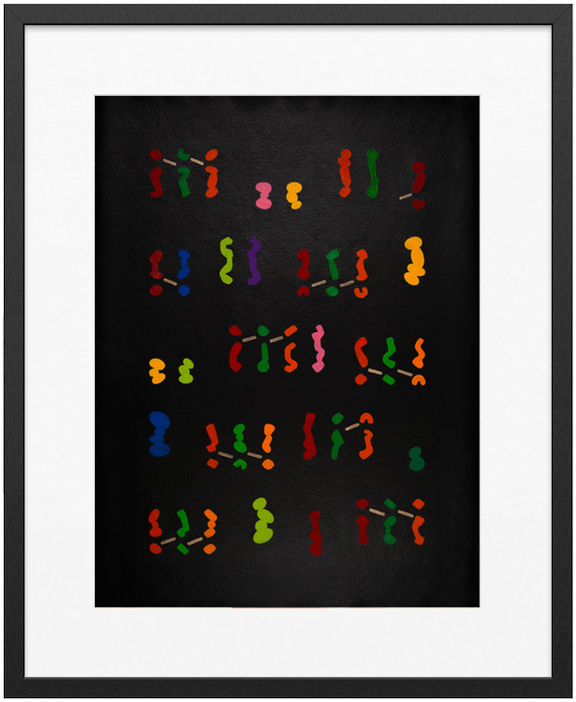 Book of Color II, Page #5 - Giclée Print