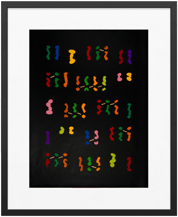 Book of Color II, Page #6 - Giclée Print