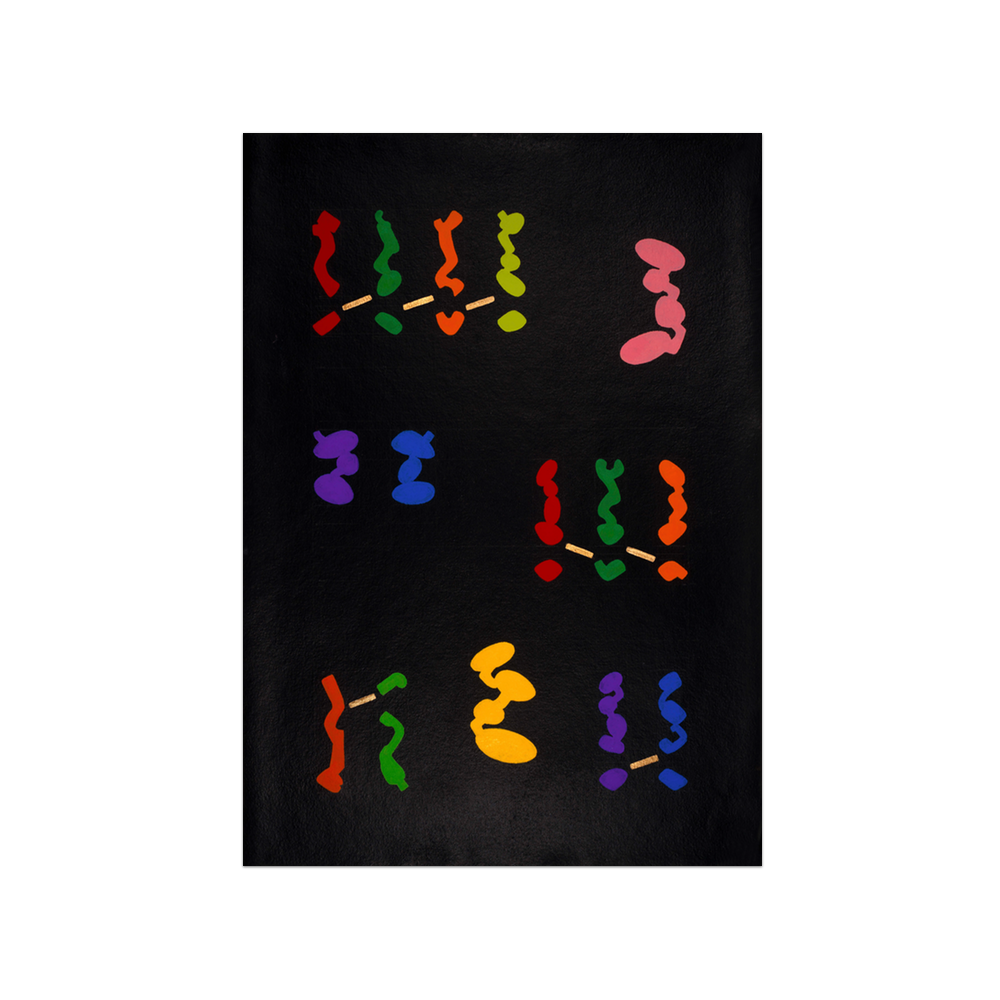 Book of Color II, Page #1 - Postcard