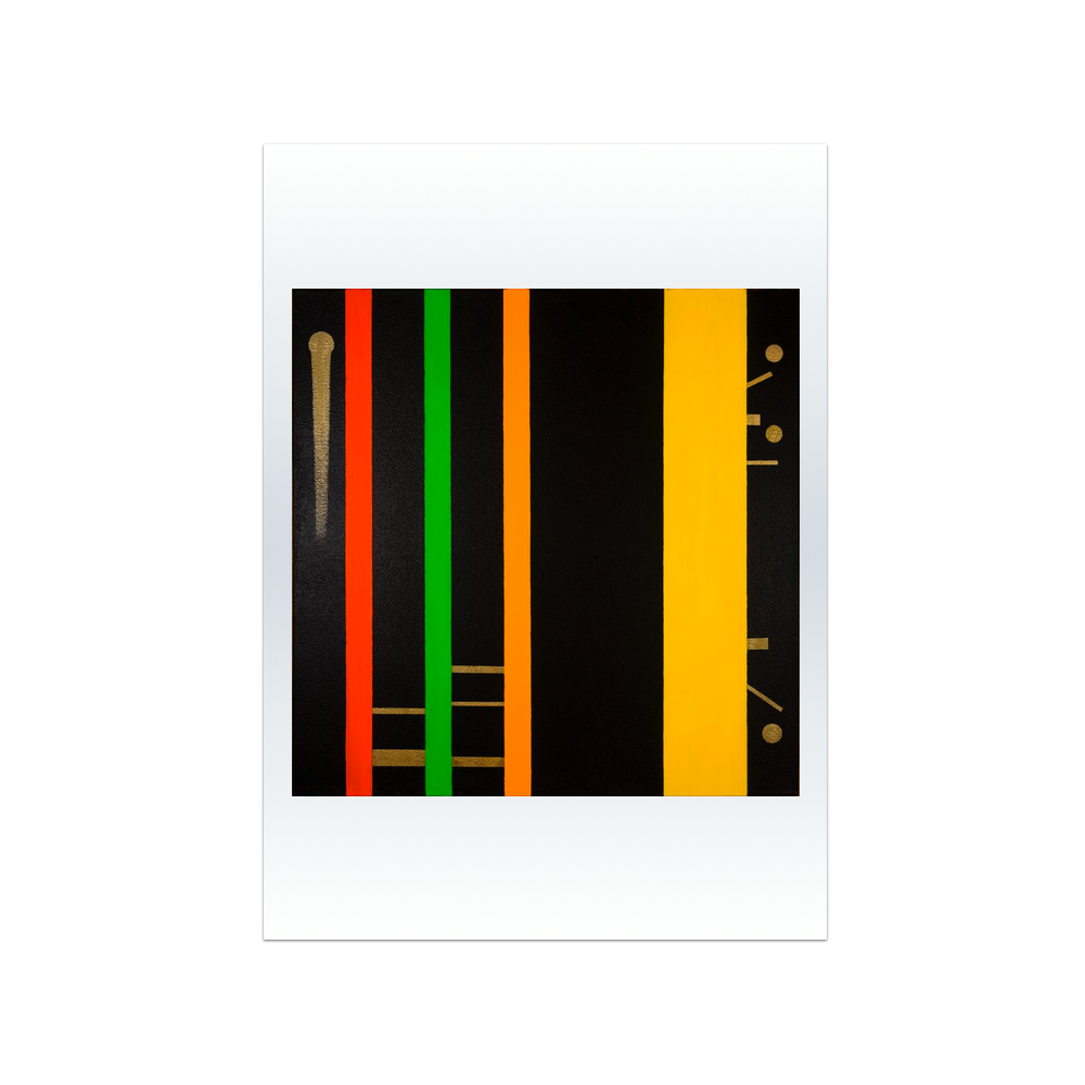 Untitled Black 15 - Postcard