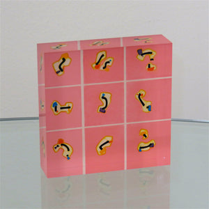 Pretty Pink - Acrylic Block