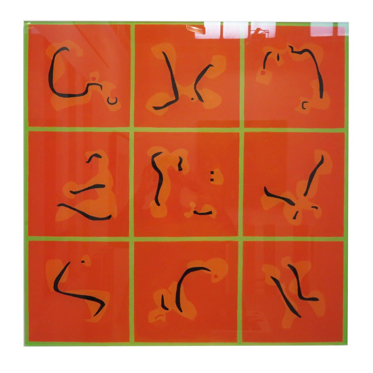 Red 9 - Print Behind Acrylic