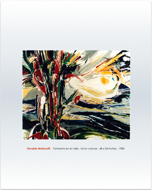 Tormenta en el valle - Poster