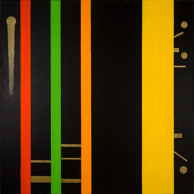 Untitled Black 15 - Acrylic Block