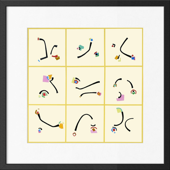 Grid X - Giclée Print